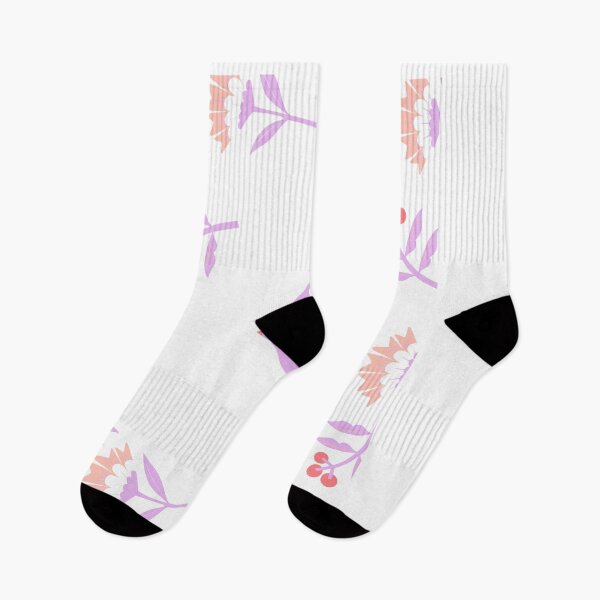 Item preview, Peach and Purple Theme | Floral designed and sold by RizaMonera.