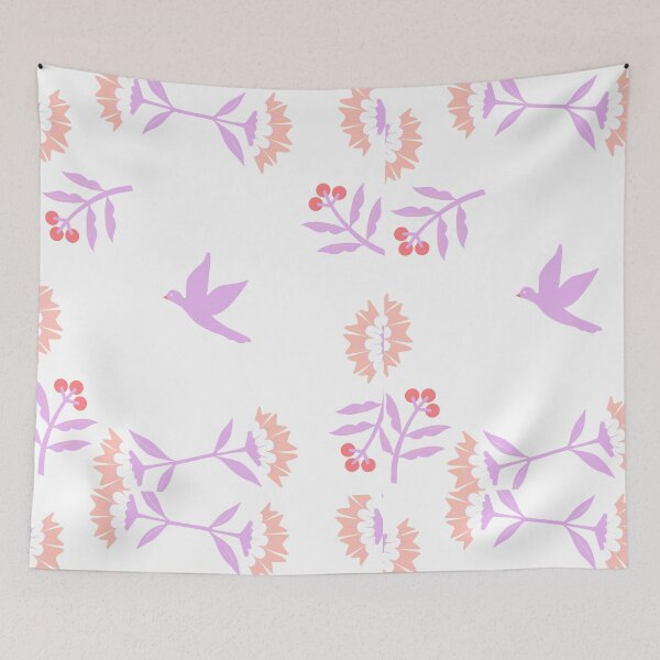Item preview, Peach and Purple Theme | Floral designed and sold by RizaMonera.