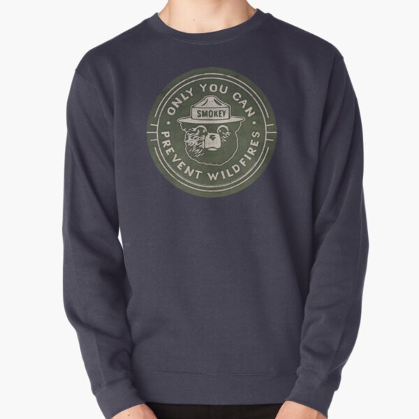 Smokey bear Pullover Sweatshirt