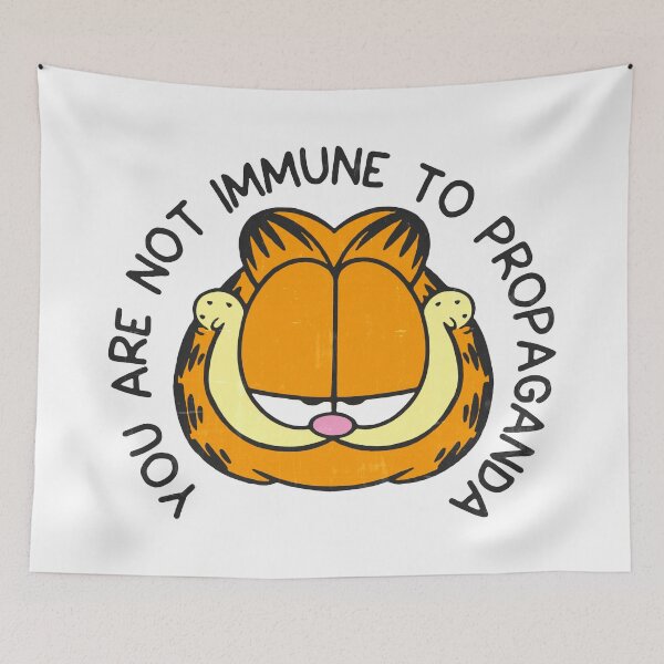 Item preview, You Are Not Immune To Propaganda designed and sold by ZippyPelvis.