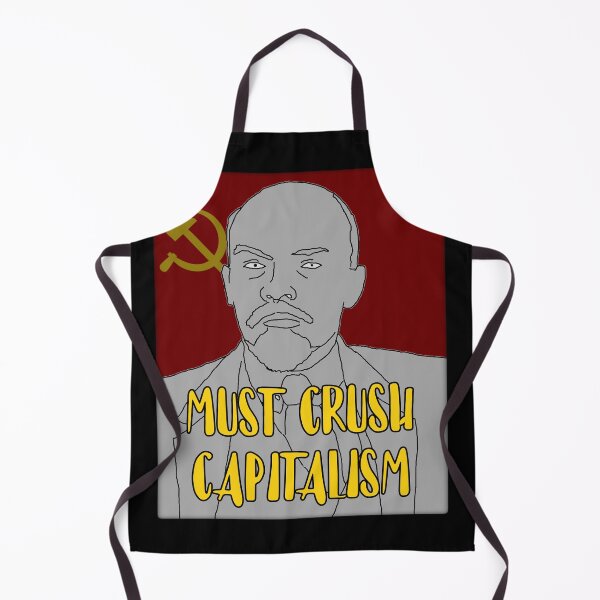 Item preview, Must Crush Capitalism Lenin Print designed and sold by RevolutionInPaint.