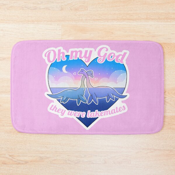 Item preview, Gay Cryptid - Lesbian Loch Ness Monster Nessie Pastel Queer Cryptozoology They Were Roommates designed and sold by BoyPilot Goods.
