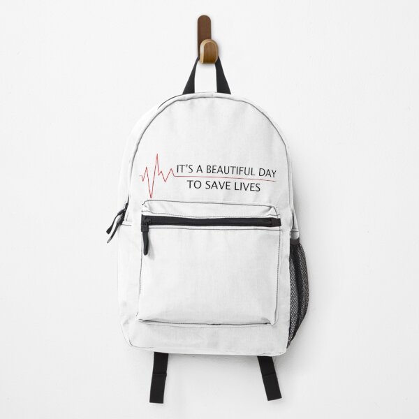 Item preview, It's A BEAUTIFUL DAY TO SAVE LIVES designed and sold by Wickedsherry13.