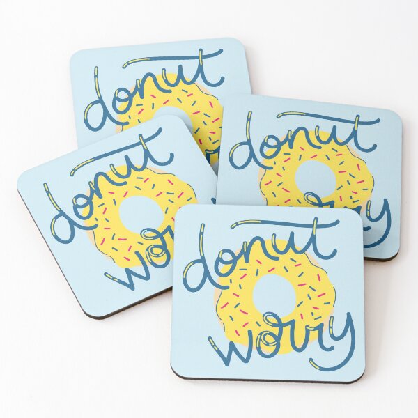 Item preview, Donut Worry - Inspirational Statement designed and sold by cozicreatives.