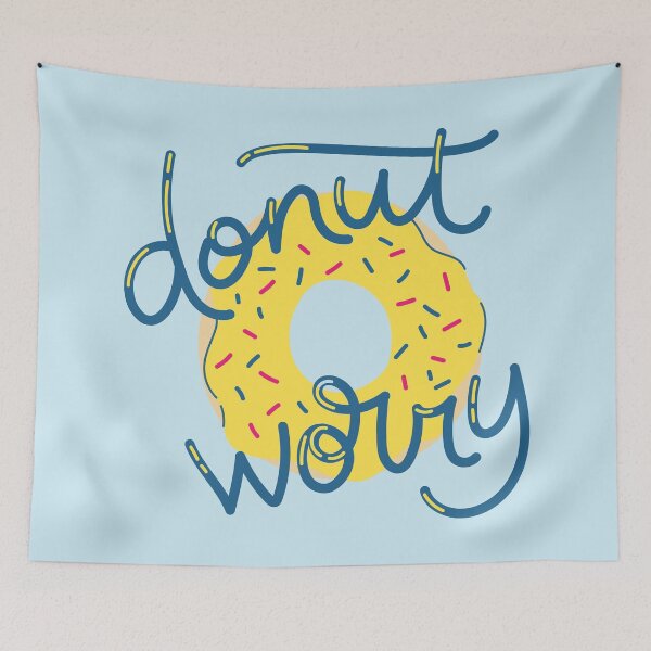 Item preview, Donut Worry - Inspirational Statement designed and sold by cozicreatives.