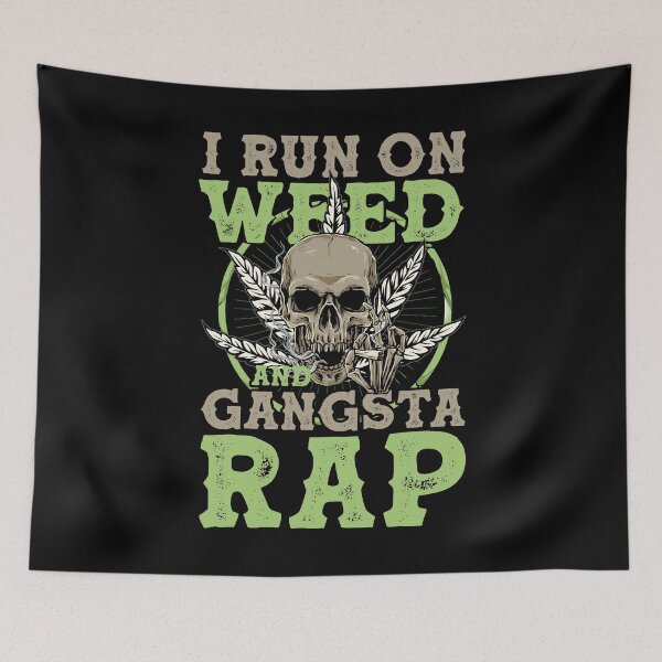 Item preview, Weed gangsta rap designed and sold by valuestees.
