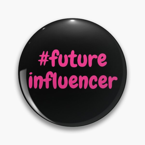 Item preview, #future influencer pink (black) designed and sold by zav2001.