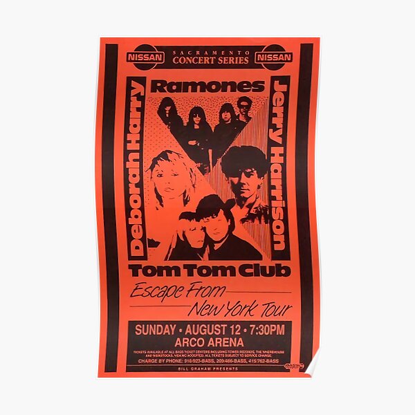 Escape From New York Concert Poster