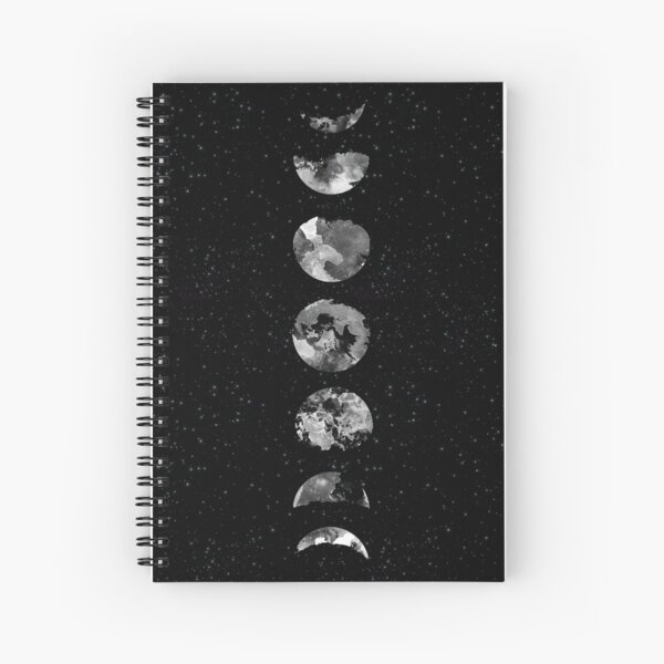 Moon Arch Spiral Notebook Art