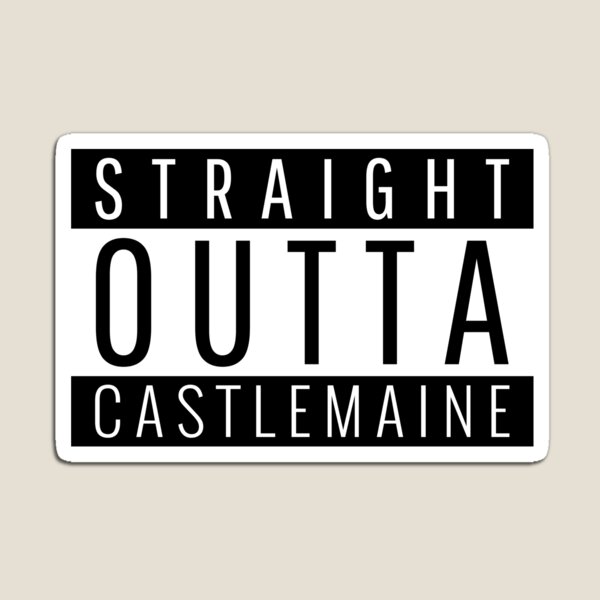 Straight Outta Castlemaine Victoria Magnet