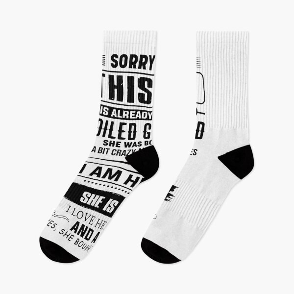 Item preview, Sorry ladies this guy spoiled girlfriend but i am her king she is my life i love her forever designed and sold by TimothySchenck.