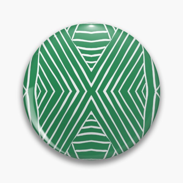 Item preview, Green Tribal Triangle Pattern designed and sold by bubblyshades.