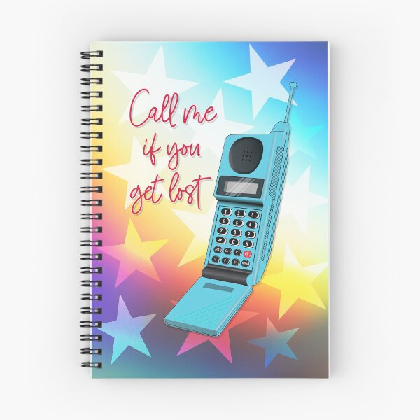 Item preview, TIE-DYE RETRO 90S PHONE CALL ME designed and sold by AreWeDesigned.