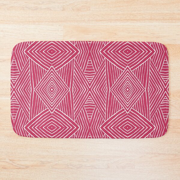 Item preview, Light Pink Tribal Triangle Pattern designed and sold by bubblyshades.