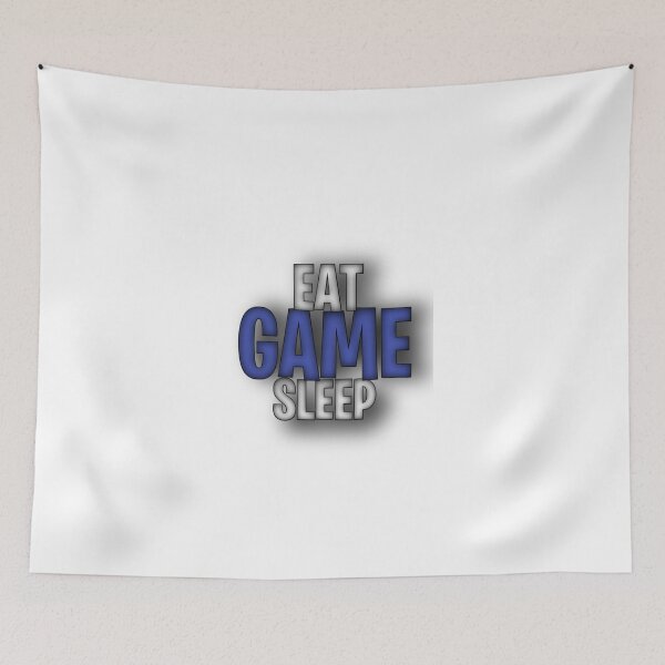 Item preview, Eat Sleep Game Repeat designed and sold by Anmol08.