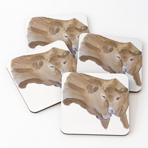 Item preview, calf and its mother designed and sold by Ciuffut.