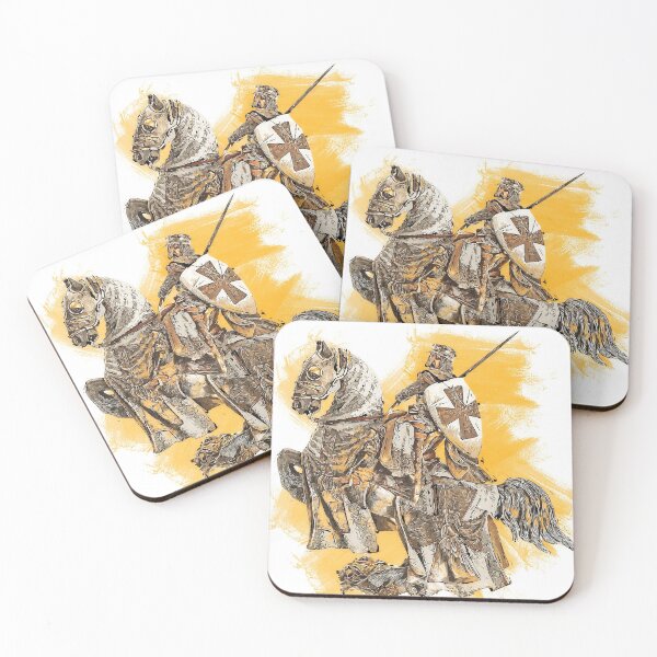 Item preview, Crusader Warrior designed and sold by AM FineArtPrints.