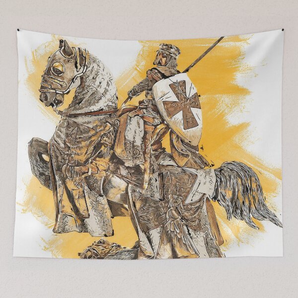 Item preview, Crusader Warrior designed and sold by AM FineArtPrints.