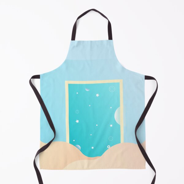 Item preview, Door to Sky Back at Beach Minimalist Illustration by Miraidesigns designed and sold by miraidesigns.