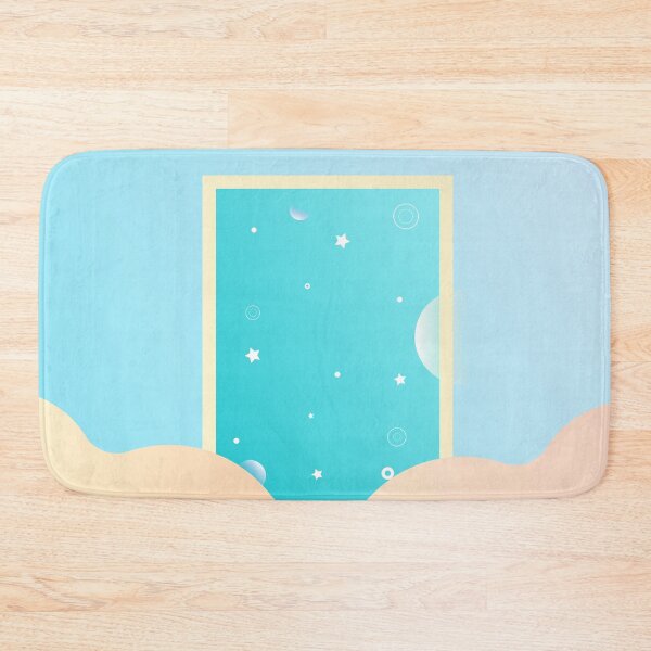 Item preview, Door to Sky Back at Beach Minimalist Illustration by Miraidesigns designed and sold by miraidesigns.