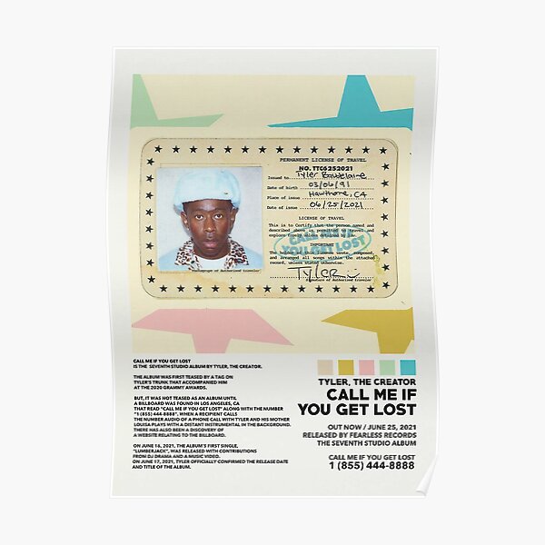 Call Me If You Get Lost Poster