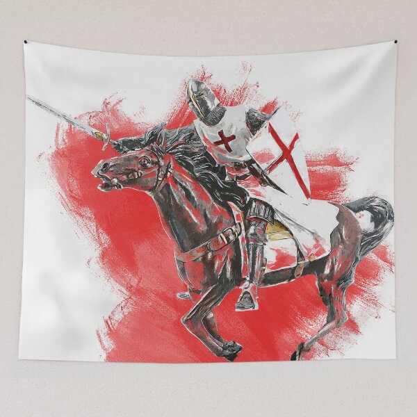 Item preview, Crusader Warrior designed and sold by AM FineArtPrints.