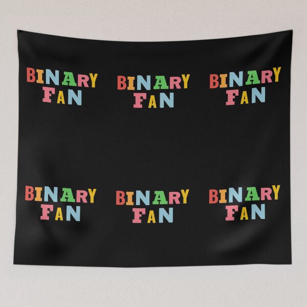 Item preview, Binary Fan! designed and sold by TraderShirts.