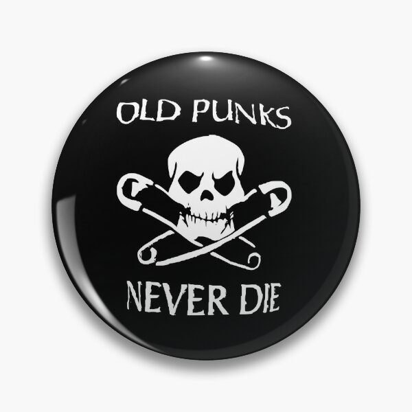 Item preview, old punks never die designed and sold by printhappy4you.