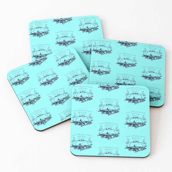 Item preview, Turn off your mind relax & go fishing - born to be a fishing legend designed and sold by DYTstore.