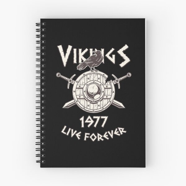 Item preview, Vikings Live Forever 1977 - Norse Birthday designed and sold by anziehend.