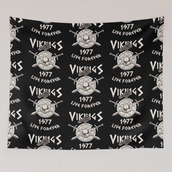 Item preview, Vikings Live Forever 1977 - Norse Birthday designed and sold by anziehend.