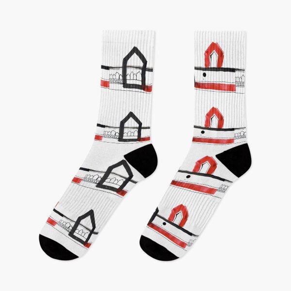 Item preview, Red, Black Houses No.: 03 "Paper Drawings/Paintings"  designed and sold by Istvan Ocztos.