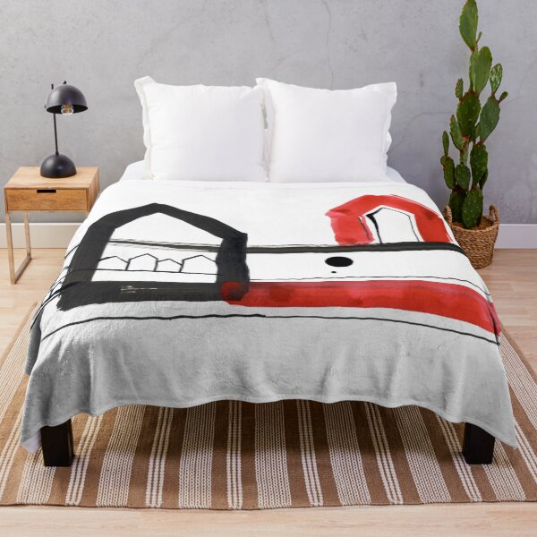 Item preview, Red, Black Houses No.: 03 "Paper Drawings/Paintings"  designed and sold by Istvan Ocztos.