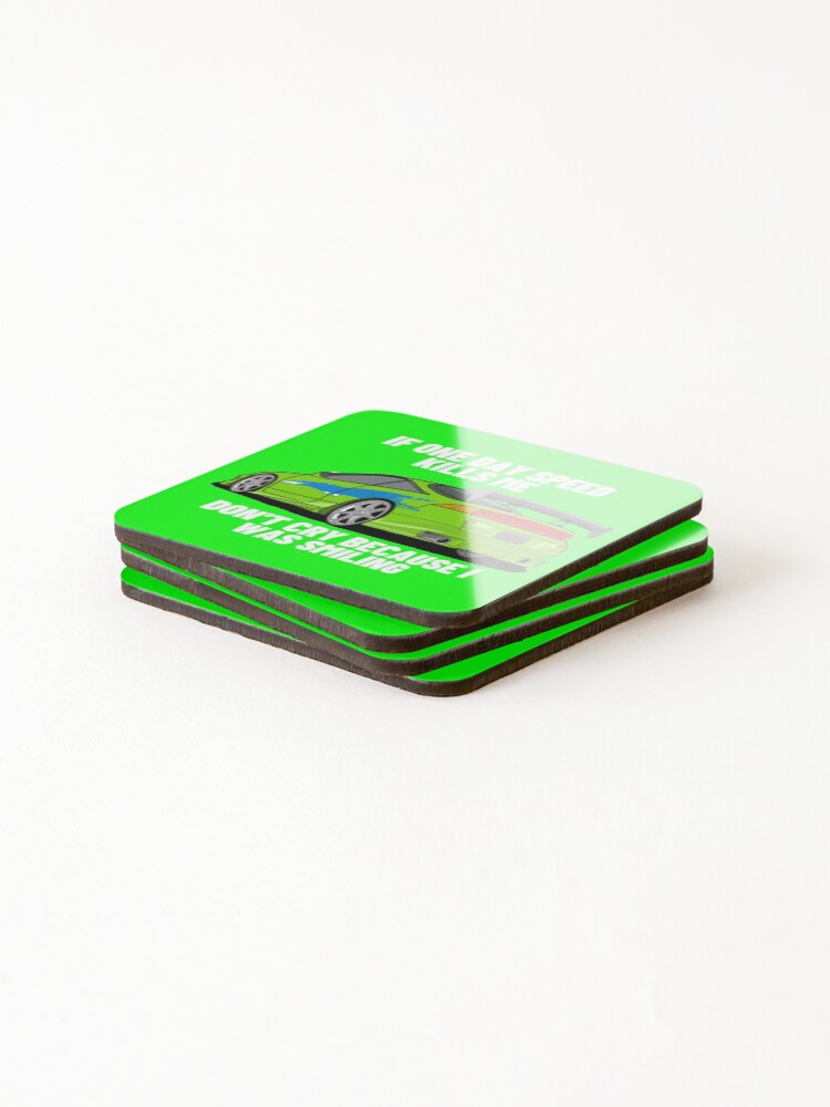 Thumbnail 4 of 5, Coasters (Set of 4), Paul walker's eclipse designed and sold by MOTOSHIFT.