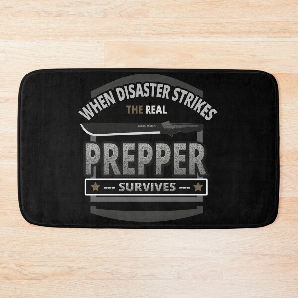 Item preview, When Disaster Strikes The Real Prepper Survives designed and sold by Tatzki-Design.