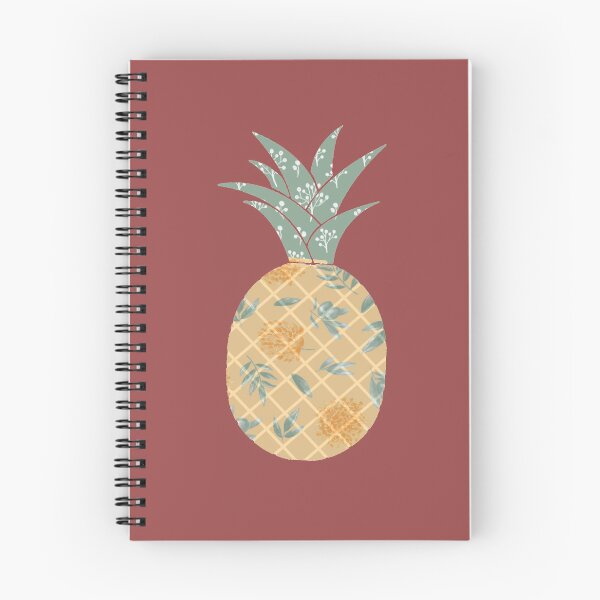 Item preview, Pineapple With Floral Soft Colors Pattern designed and sold by eviejay.