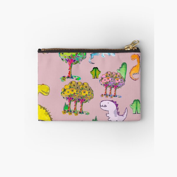 Item preview, Dinosaurs parade on pink designed and sold by LATIGO BAYNE.