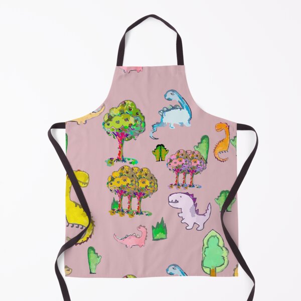 Item preview, Dinosaurs parade on pink designed and sold by LATIGO BAYNE.