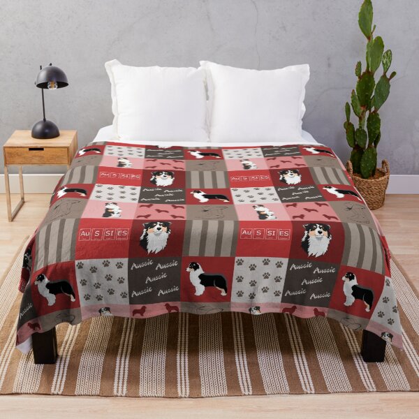 Item preview, Black tricolor australian shepherd  designed and sold by PawsoMania.