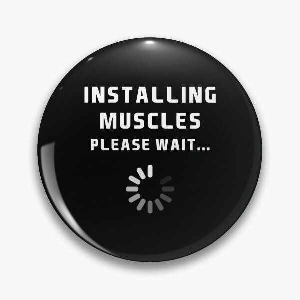 Item preview, Installing muscles Please Wait designed and sold by shnazzy-s-tangi.