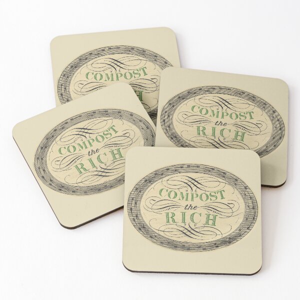 Item preview, Compost the Rich – Anticapitalism & Ecology designed and sold by Loki Propagandart.