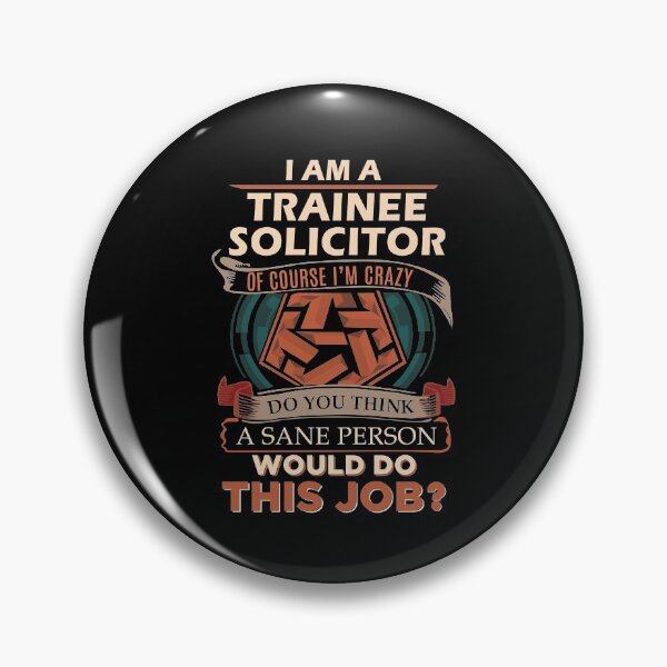 Item preview, Trainee Solicitor T Shirt - Sane Person Gift Item Tee designed and sold by bramlettaw.