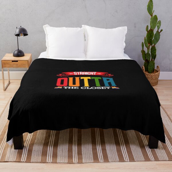 Item preview, LGBT - Straight Outta The Closet - Gay Pride Statement Rainbow designed and sold by eManiar94.