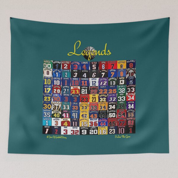 Item preview, Basketball Legends designed and sold by shnazzy-s-tangi.