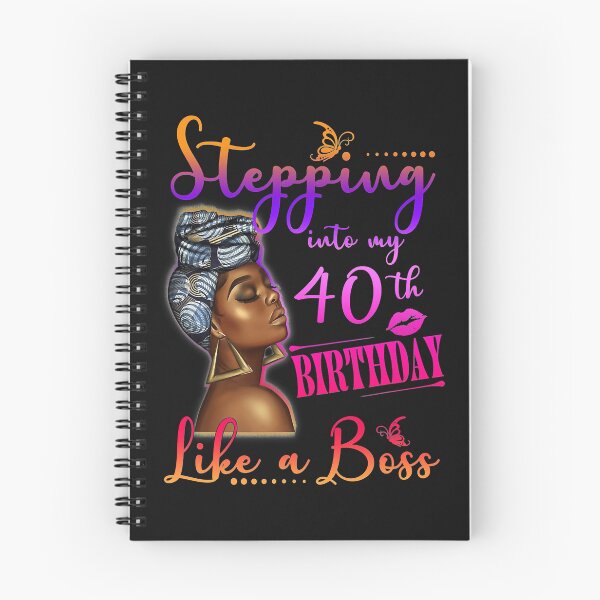 Item preview, Stepping Into My 40th Birthday,1981 Birthday, Black Women designed and sold by rolandastroik.