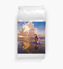 Sunrise Yoga Duvet Cover