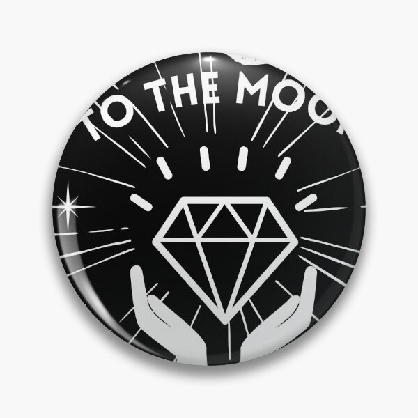 Item preview, To The Moon The Diamond Hands designed and sold by wanasak.