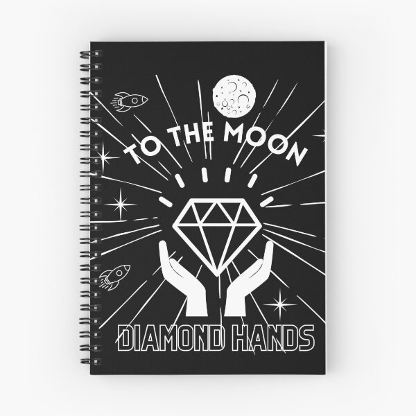 Item preview, To The Moon The Diamond Hands designed and sold by wanasak.