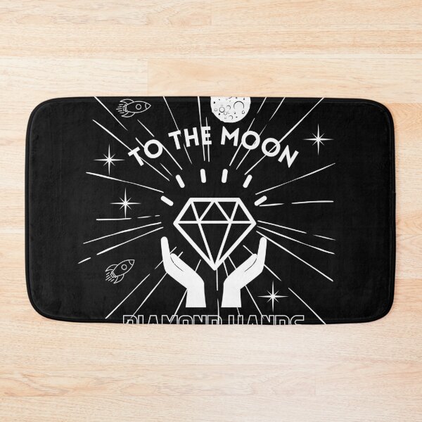 Item preview, To The Moon The Diamond Hands designed and sold by wanasak.