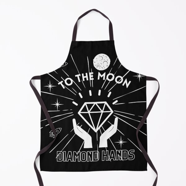 Item preview, To The Moon The Diamond Hands designed and sold by wanasak.